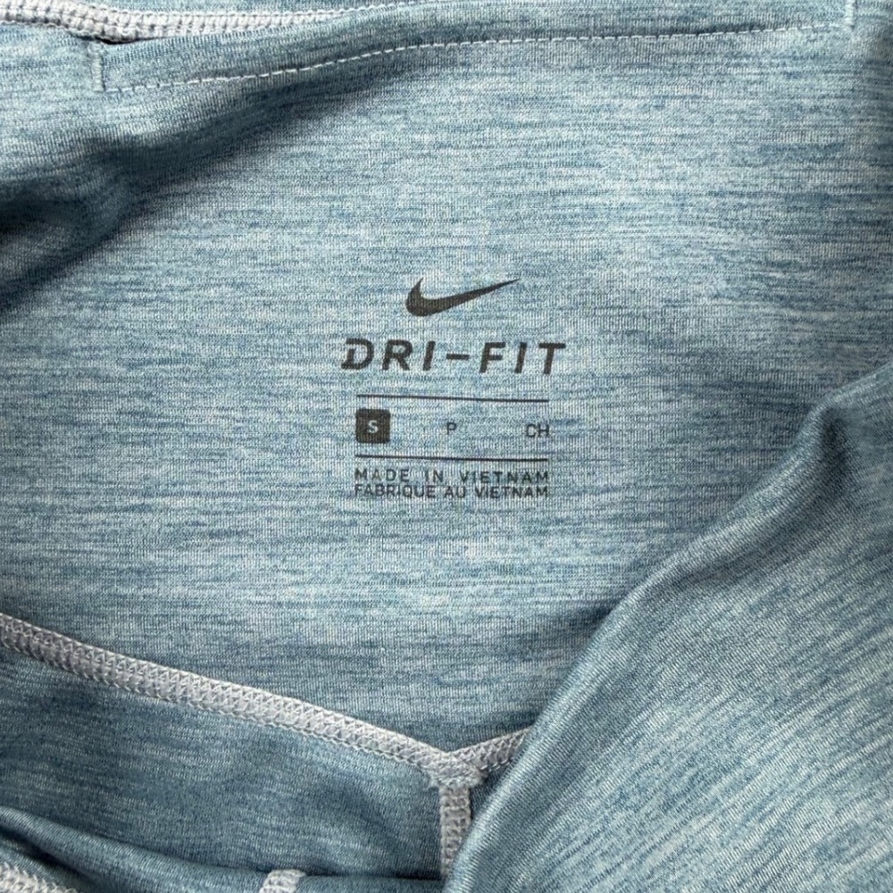 Nike Dri-FIT Women's S Small Heather Blue High Waist Leggings Training - Picture 4 of 7